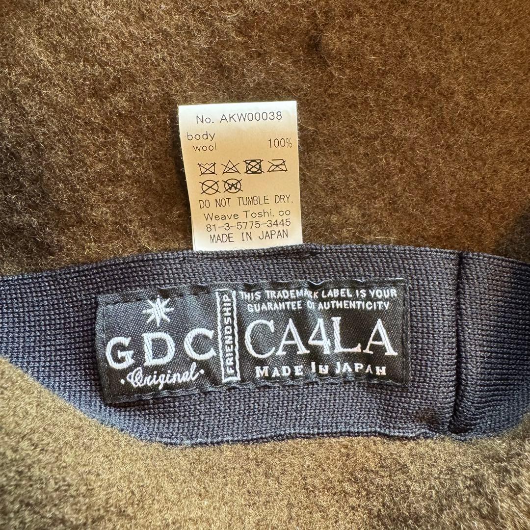【希少品】GDC × CA4LA ウールベレー帽