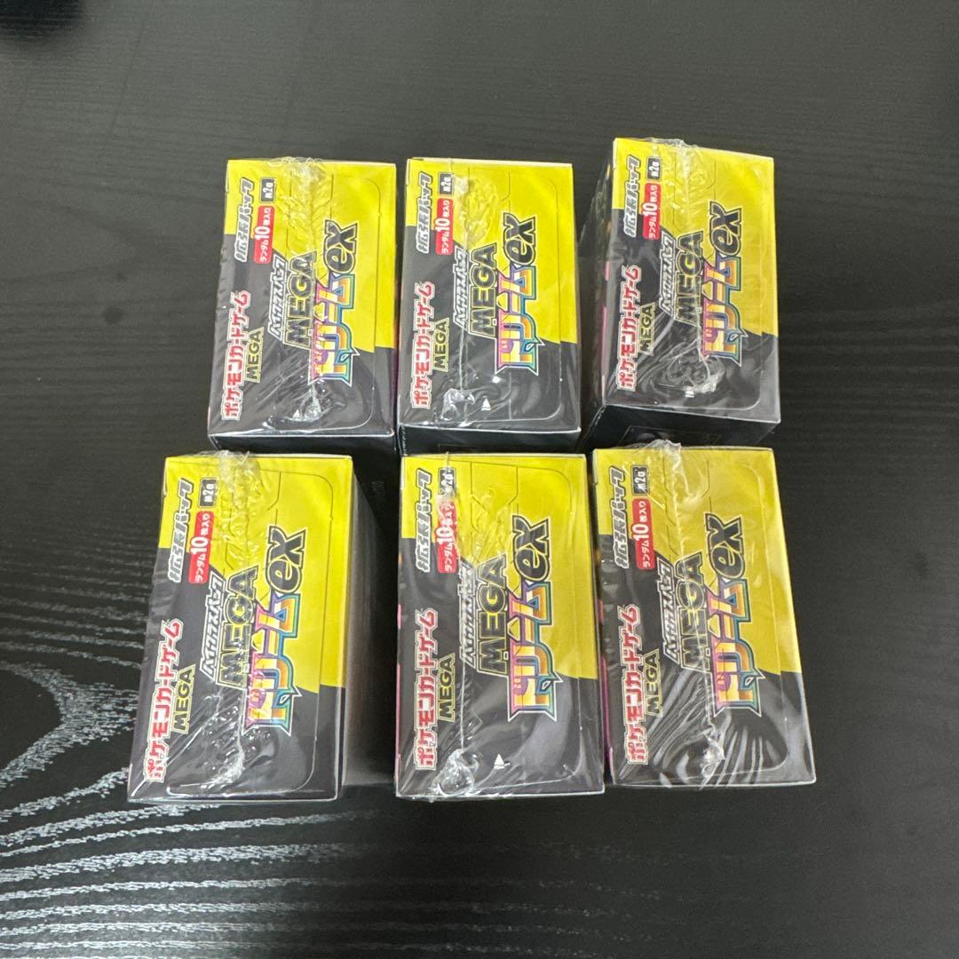 【新品未開封シュリンク付】ポケモンカード　MEGAドリームex 6box
