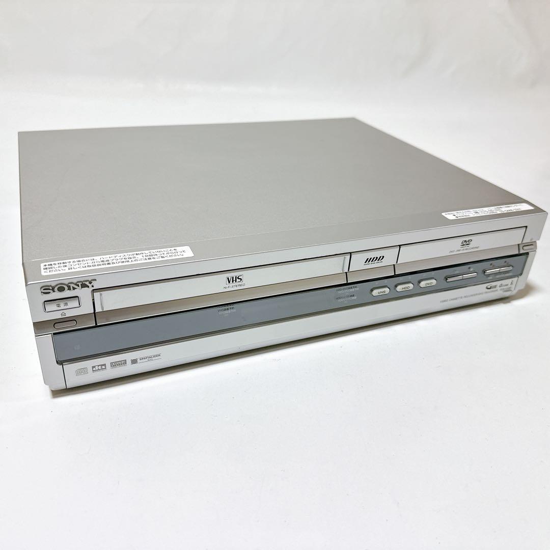 SONY スゴ録 RDR-VH85 VHS/HDD/DVD一体型レコーダー