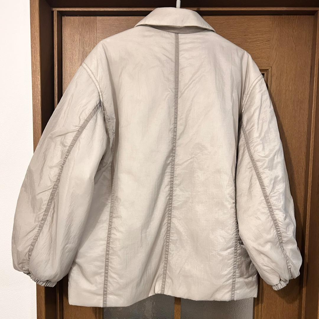 ADAM ET ROPE' パテッドステンカラーブルゾン