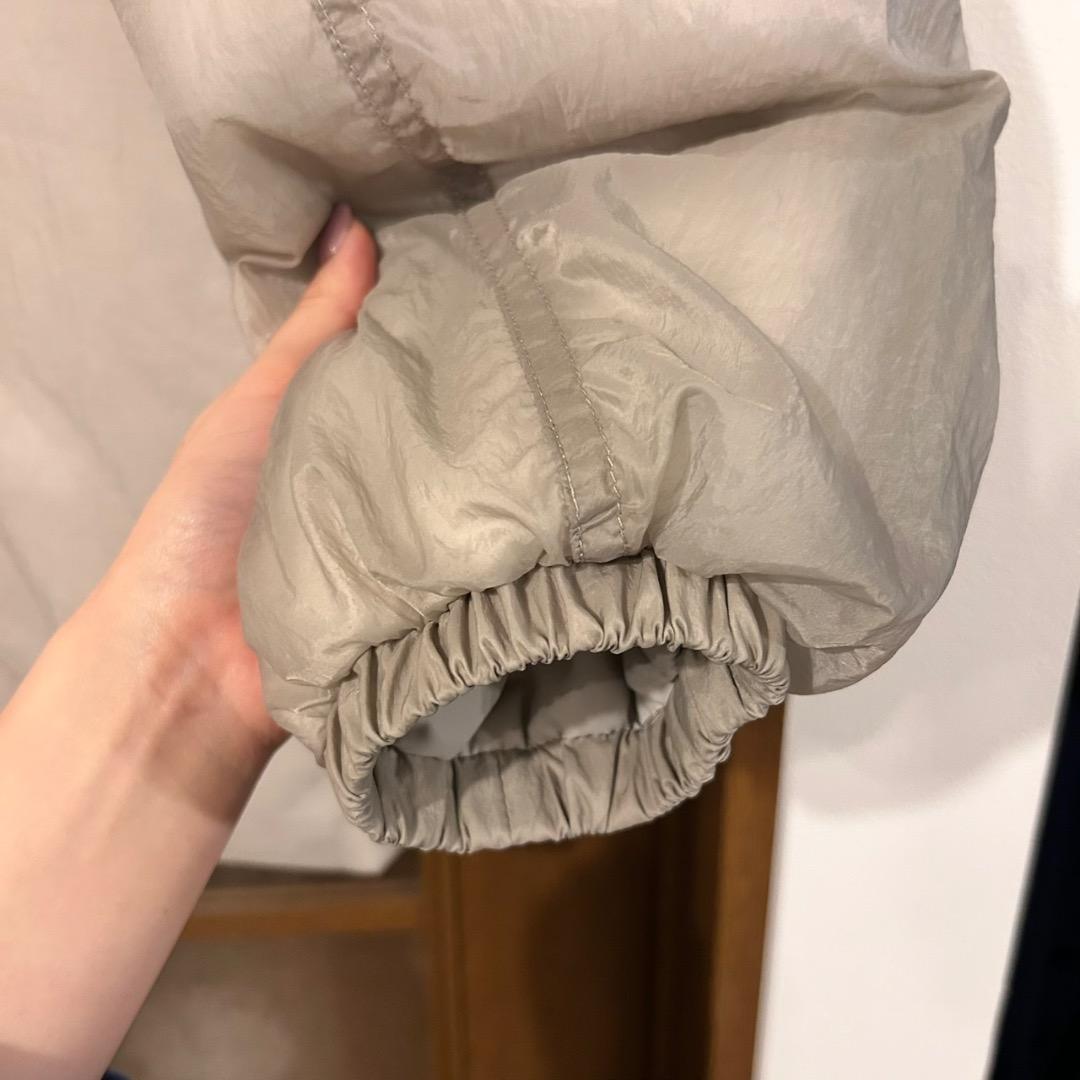 ADAM ET ROPE' パテッドステンカラーブルゾン