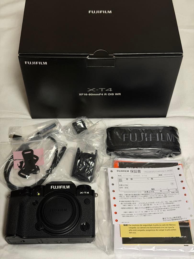 Fujifilm X-T4 本体のみ 付属品あり