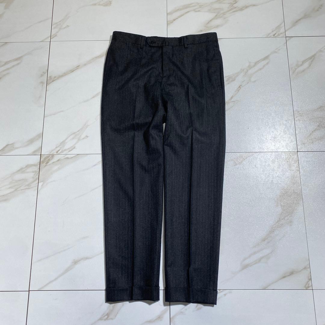 現行⭐︎トゥモローランド NIKKE ライトフランネルビジネススーツ ヘリンボーン