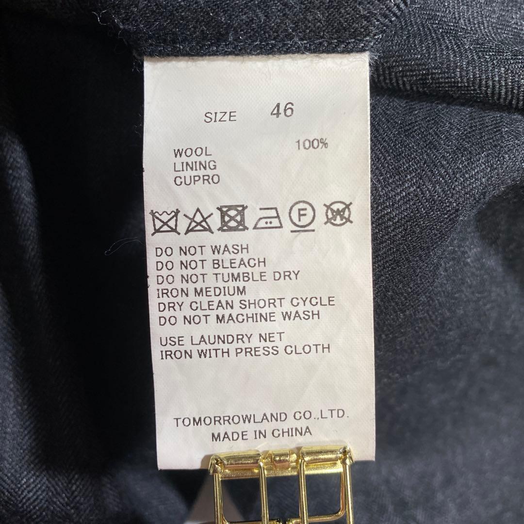 現行⭐︎トゥモローランド NIKKE ライトフランネルビジネススーツ ヘリンボーン