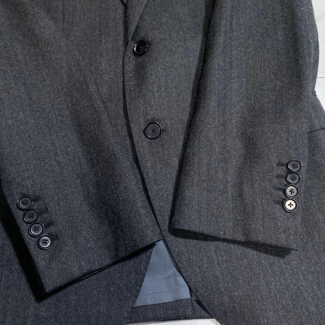 現行⭐︎トゥモローランド NIKKE ライトフランネルビジネススーツ ヘリンボーン