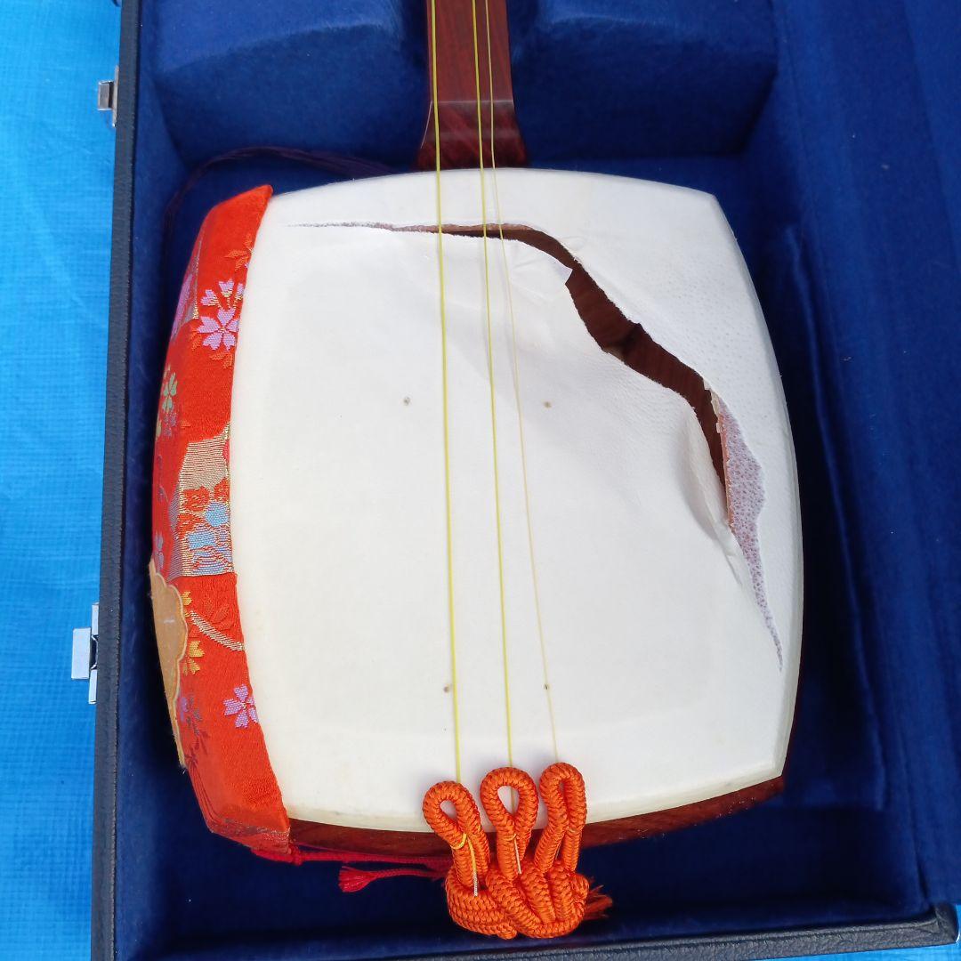 三味線　ケース付　a-3