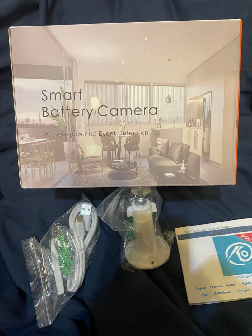 新品 未使用 Smart Battery Camera AI検出機能付き