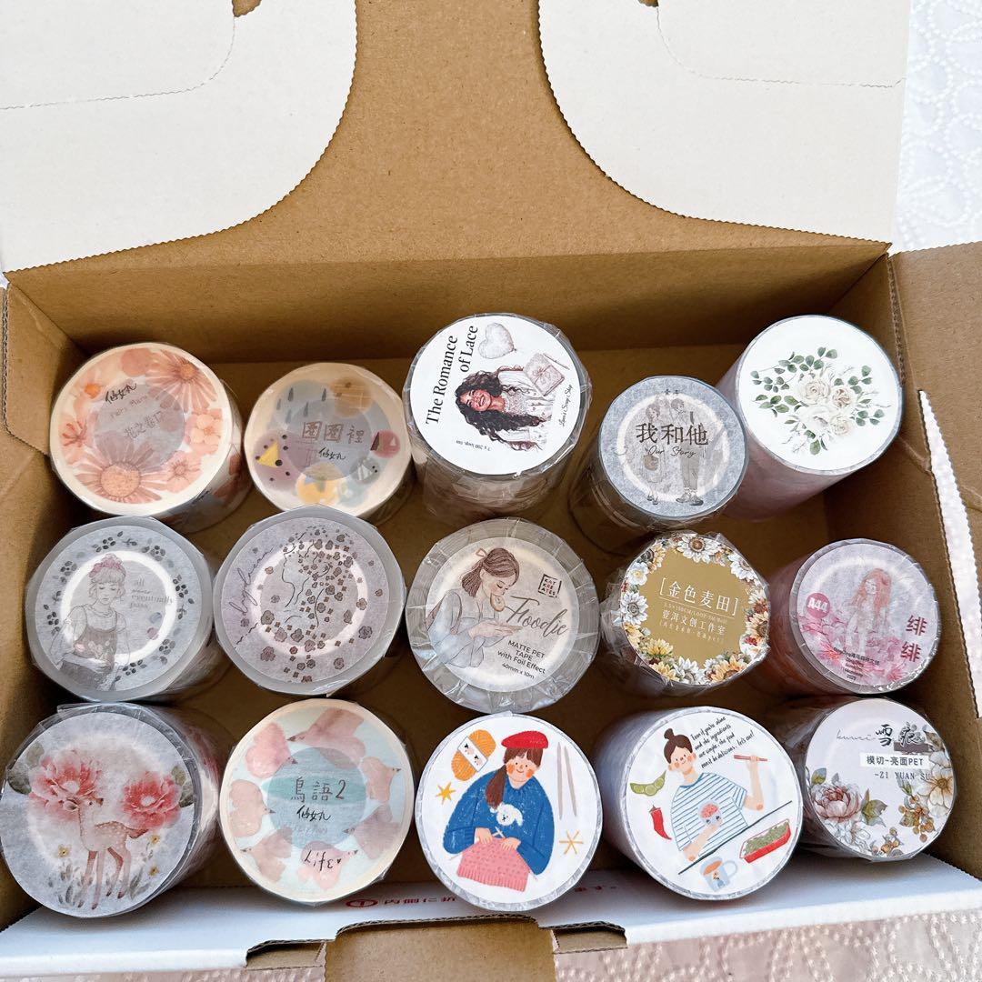 ユ*ウ様 まとめ売り 2Aセット 海外マスキングテープ　マステ