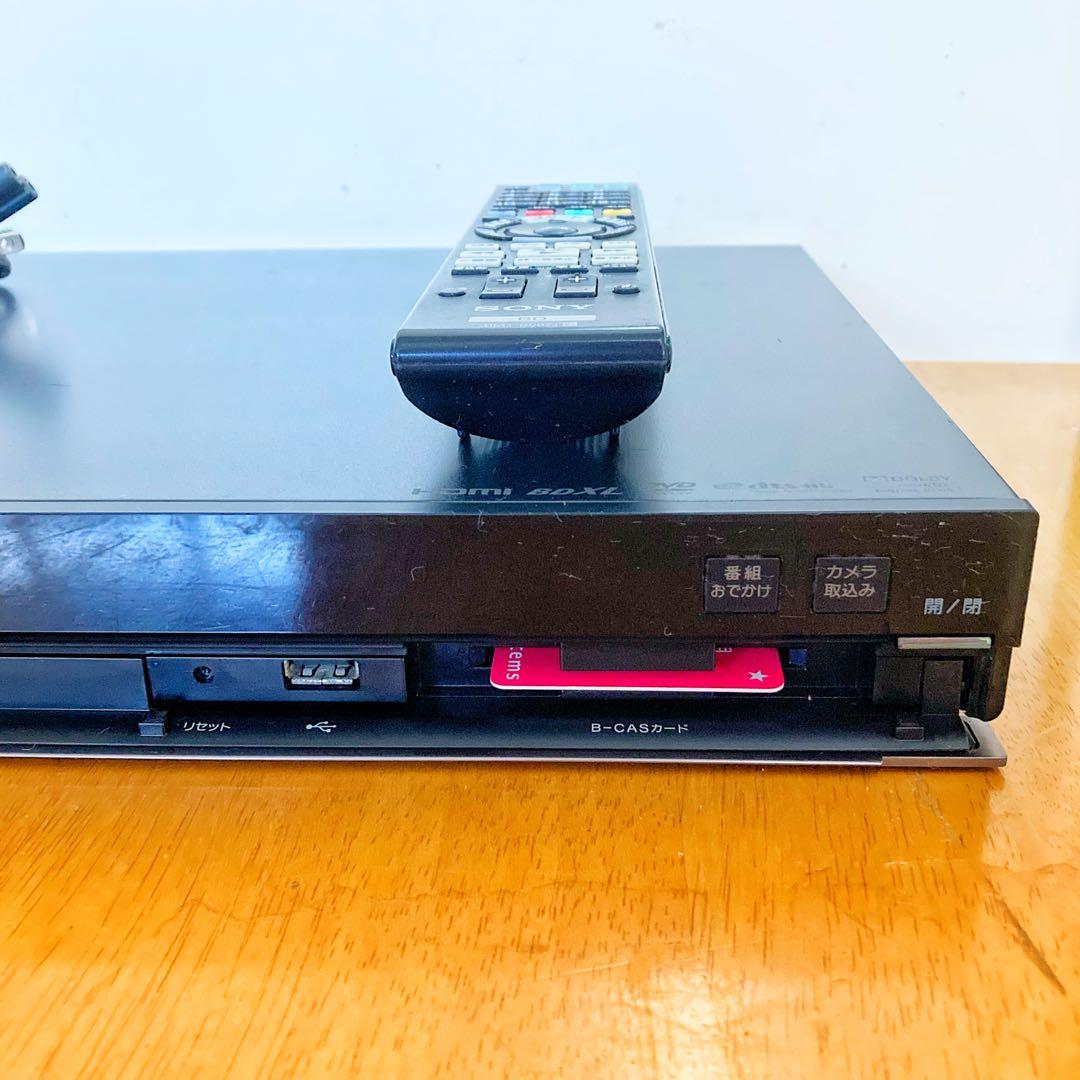 リモコン無し　SONY ソニー　ブルーレイレコーダー HDD 1TB 2チューナ