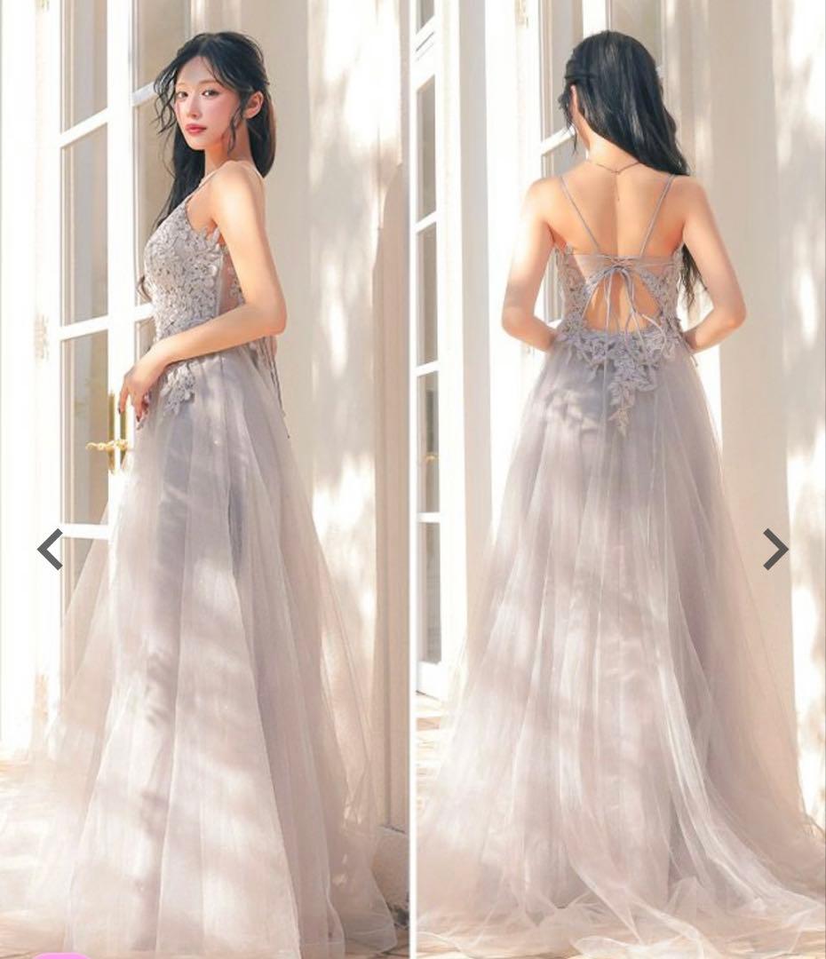 tika ロングドレス　バースデー　Lサイズ新品