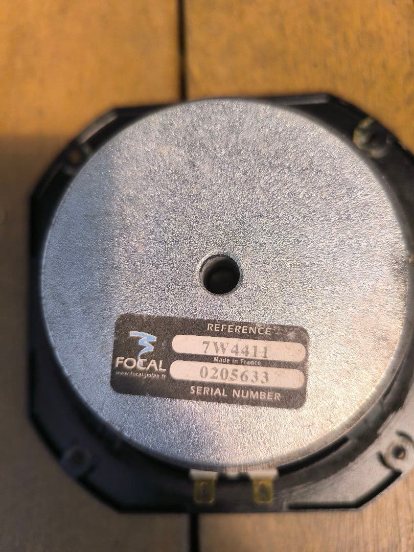 Focal 7W4411 スピーカー中古　ペア