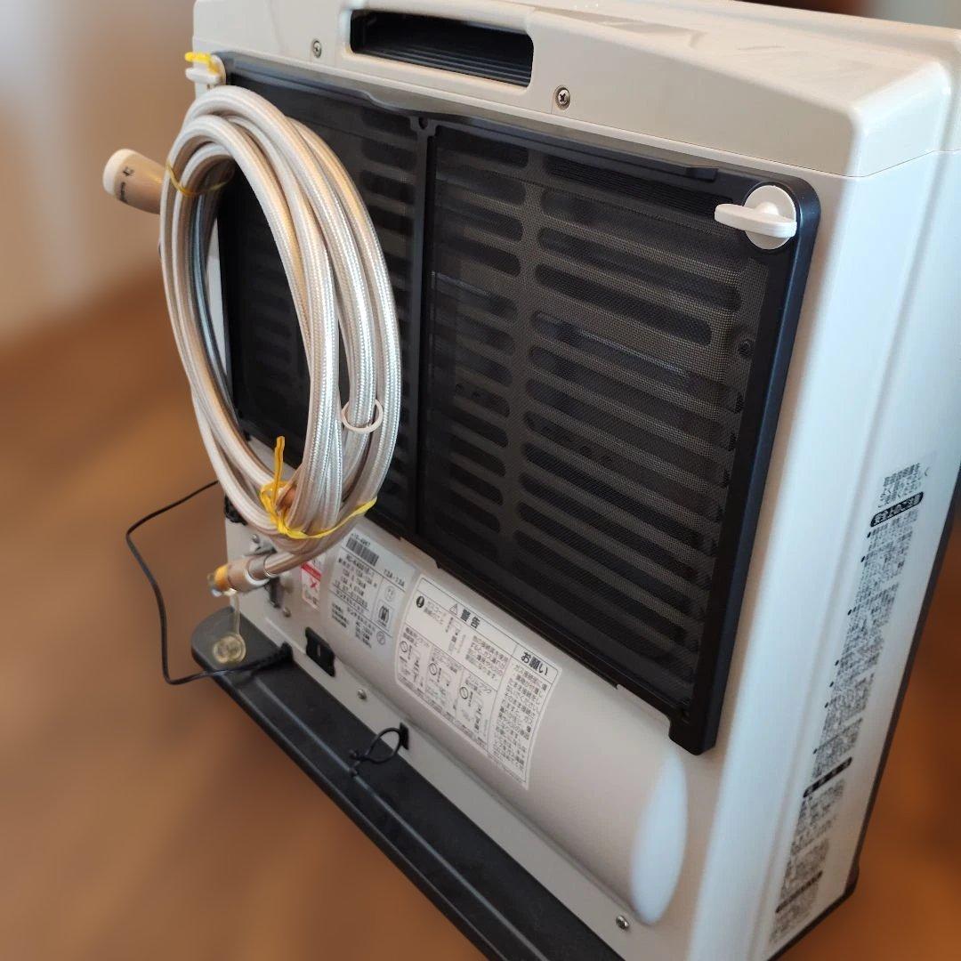 美品☆リンナイ 都市ガス ガスファンヒーター コード付 RC-K4001E-1