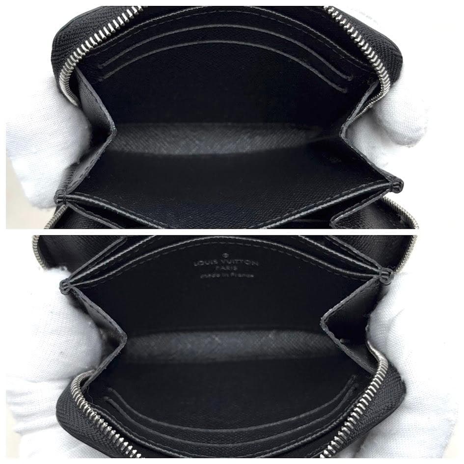 【超極美品】ルイヴィトン　エピ　ジッピーパース 　ブラック