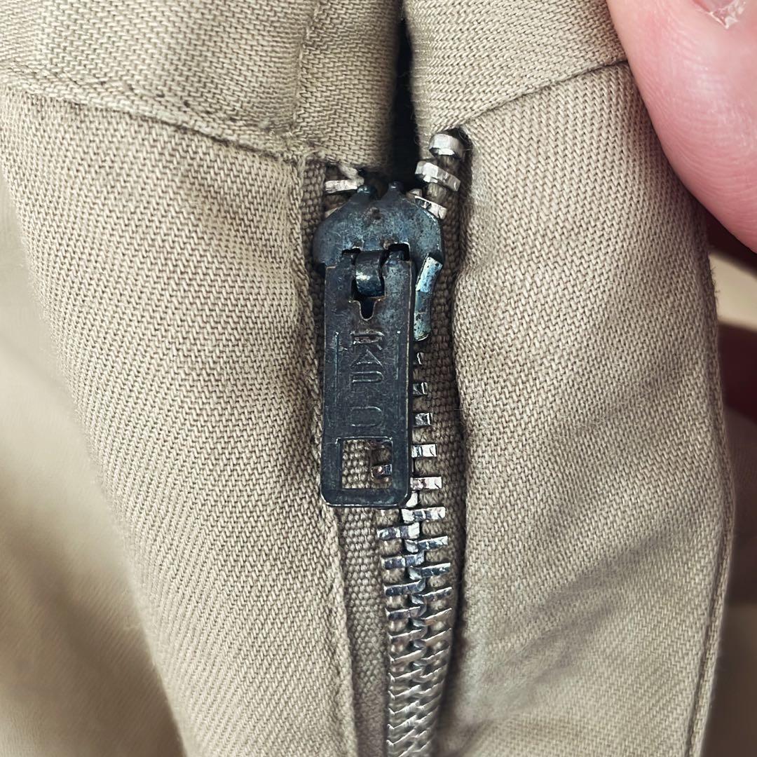 60s 米軍 U.S.ARMY コットン×ポリエステル ツイル チノパン タン