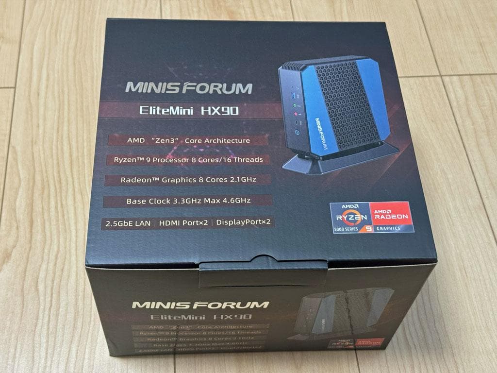 M*u様 MINISFORUM EliteMini HX90 Ryzen 9 5