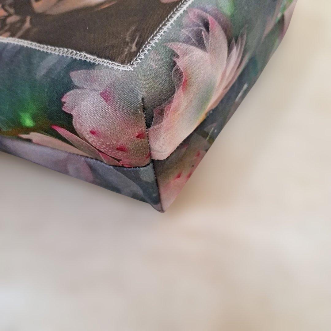 激レア柴犬パネル生地　ハンドメイド　ミニバック　フラットポーチ