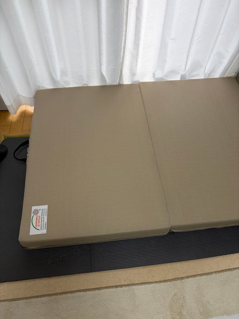 magniflex シングル ノンスプリングマットレス ベージュ