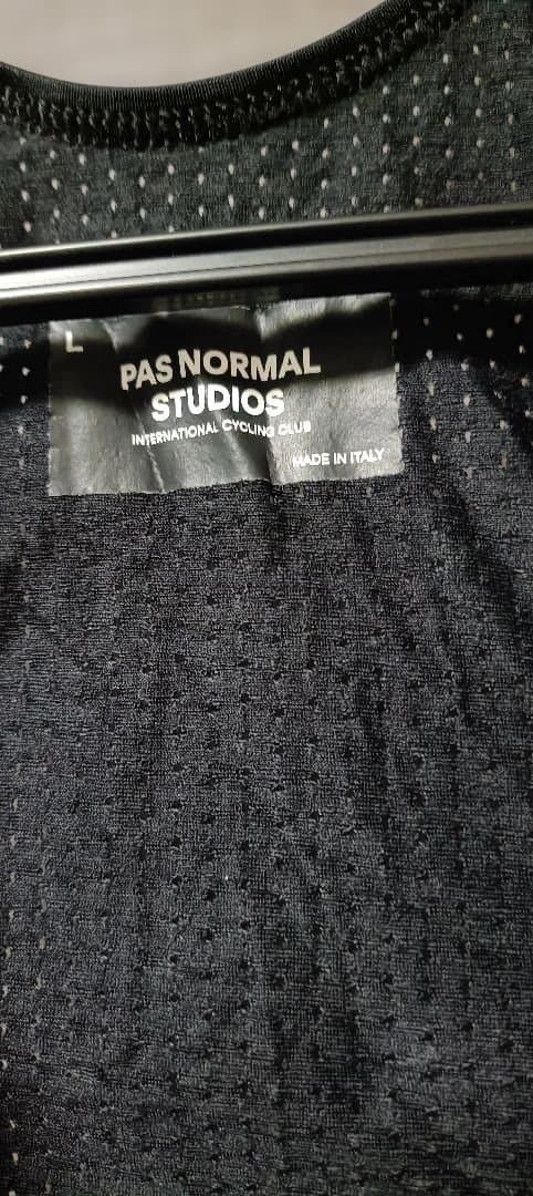 PAS NORMAL STUDIOS サーマルビブショーツ Lサイズ ブラウン