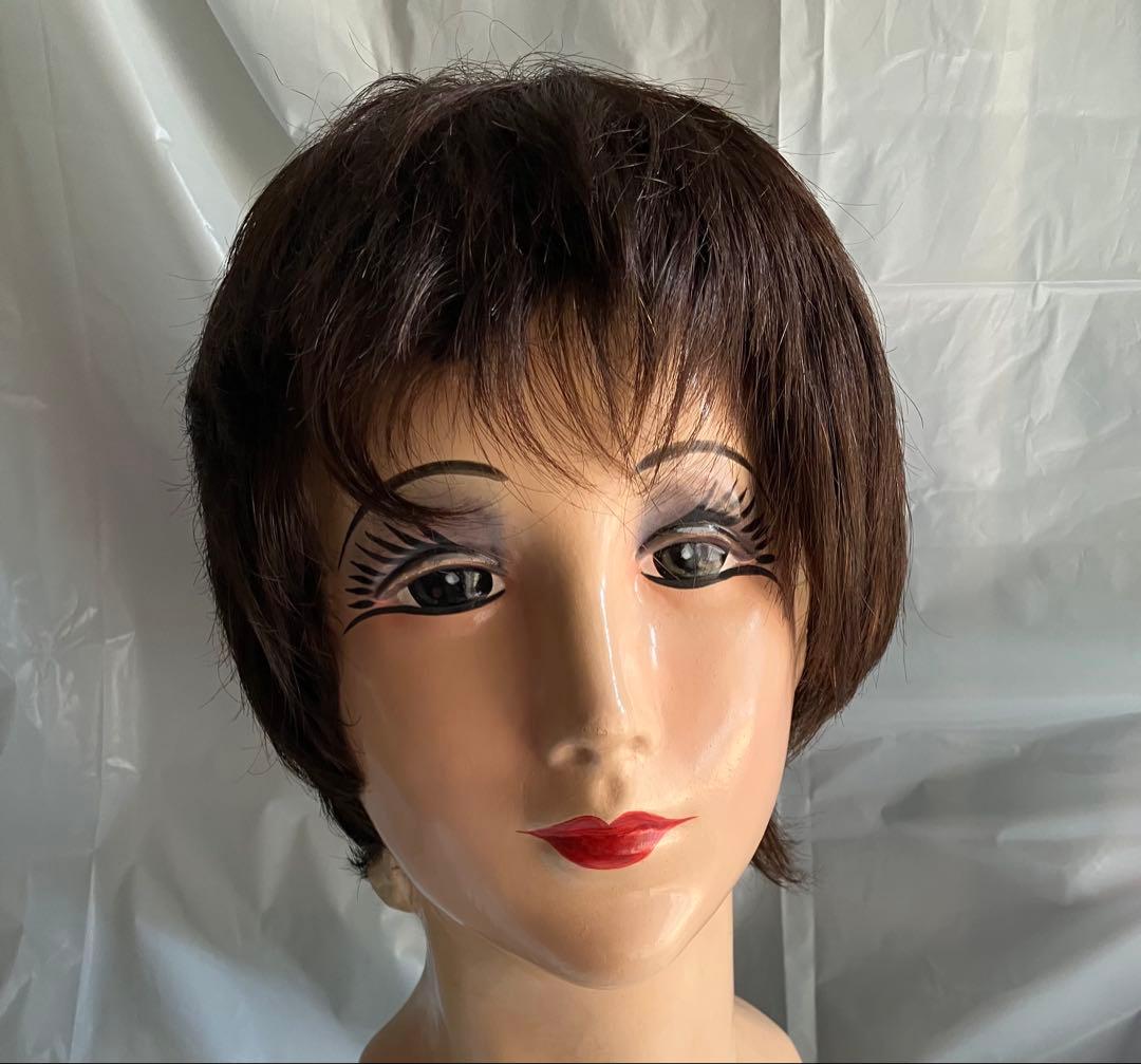 フォンテーヌ ヴァラン 人毛ミックス フルウィッグ ショートボブ VALAN