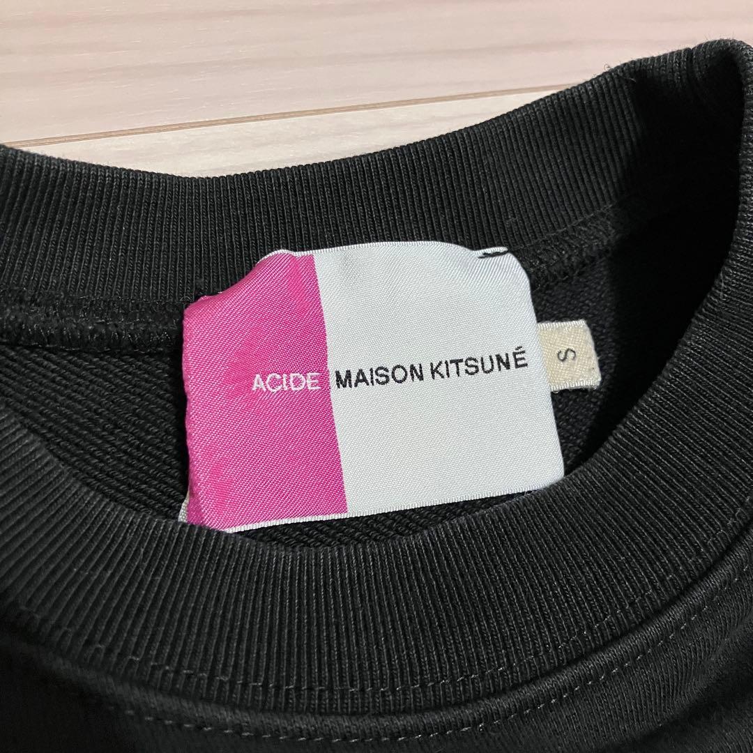 Maison kitsune ACIDE アシッド　メゾンキツネ　トレーナー