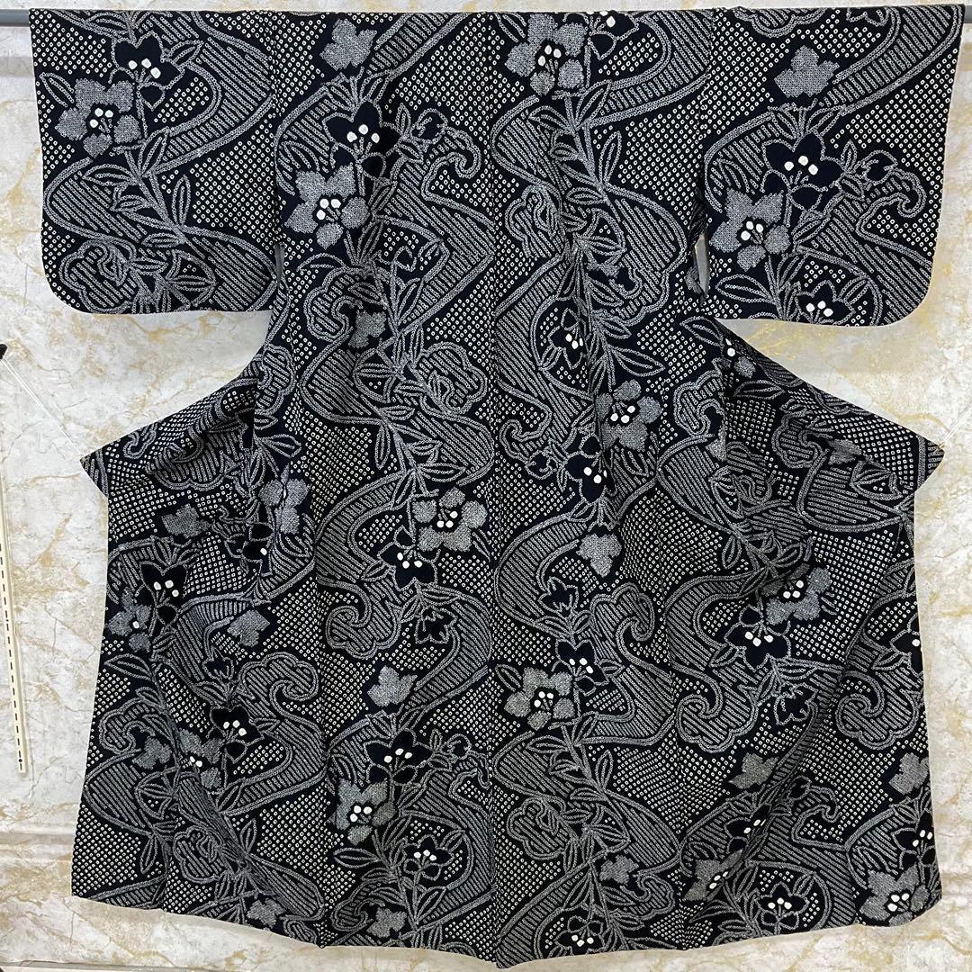 購入者ページ◆厳選◆夏物浴衣◆愛知県有松鳴海絞り木綿◆裄71丈171