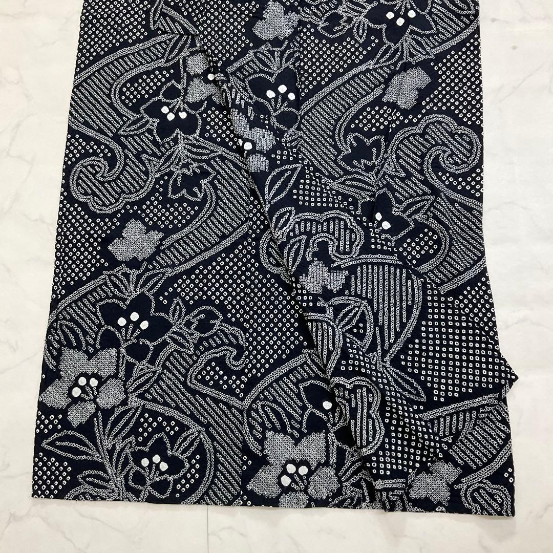 購入者ページ◆厳選◆夏物浴衣◆愛知県有松鳴海絞り木綿◆裄71丈171