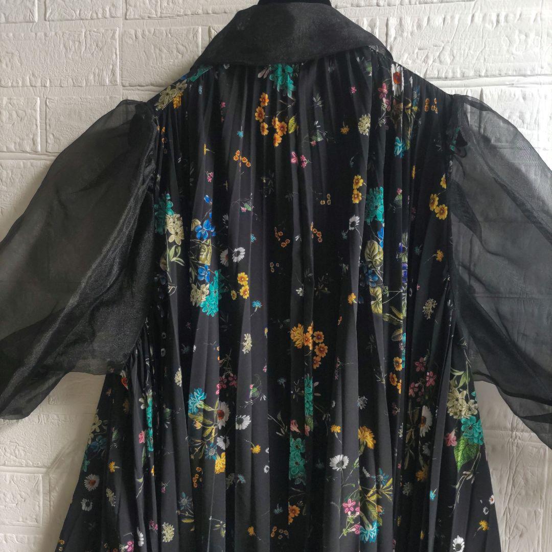 専用✨ロイスクレヨン　フラワー　プリーツ　オーガンジー　ワンピース　チュニック