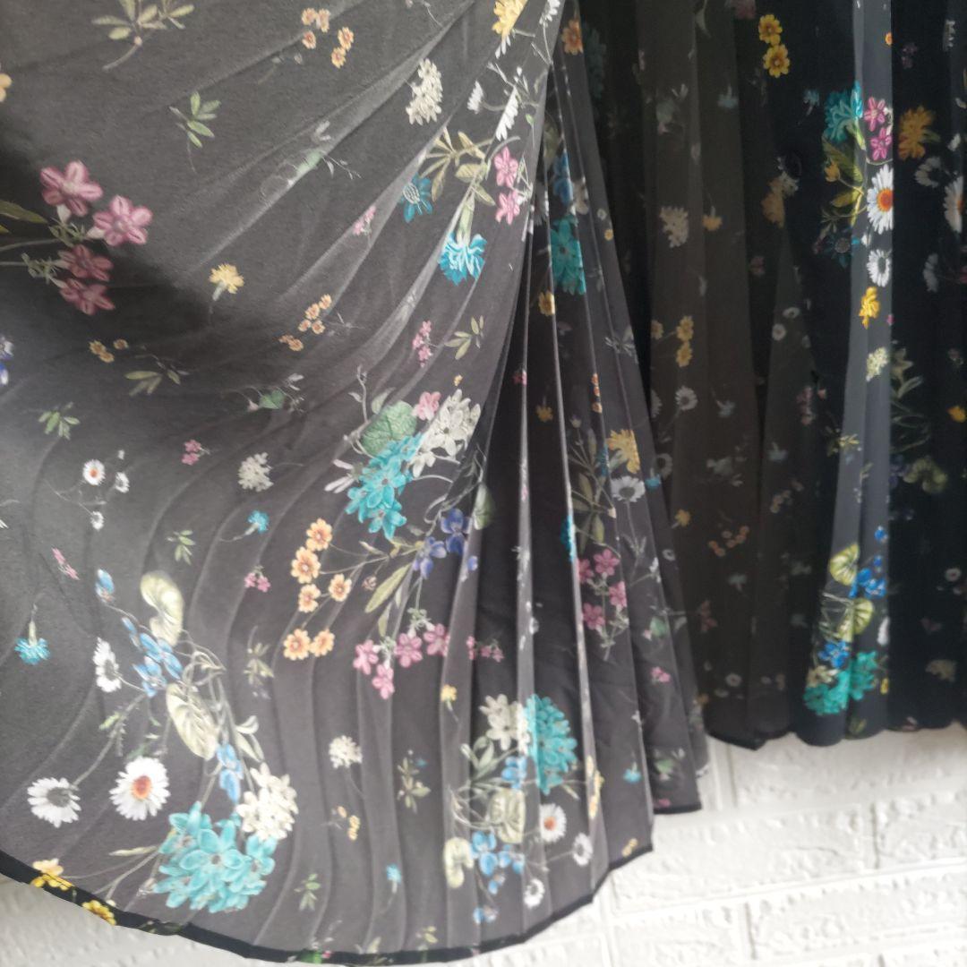 専用✨ロイスクレヨン　フラワー　プリーツ　オーガンジー　ワンピース　チュニック