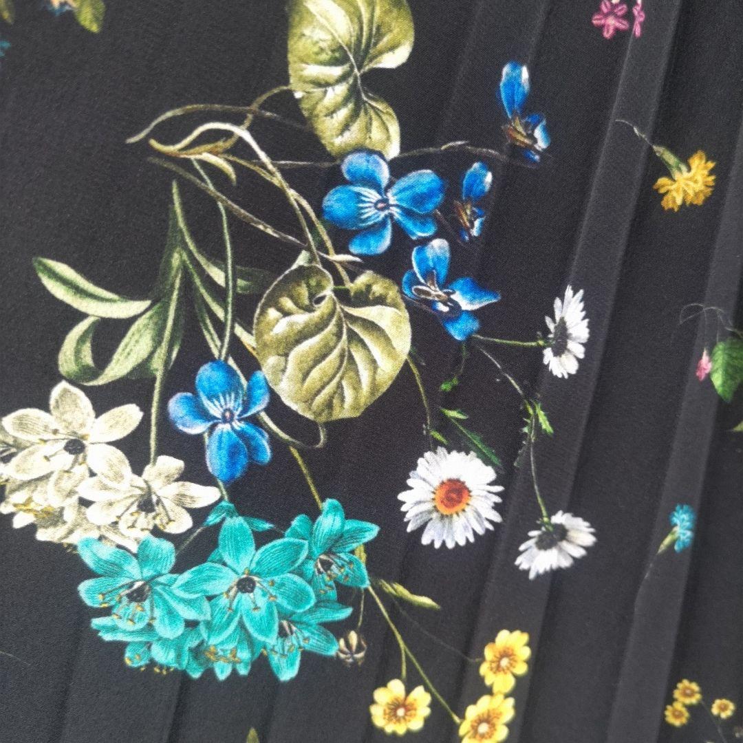 専用✨ロイスクレヨン　フラワー　プリーツ　オーガンジー　ワンピース　チュニック