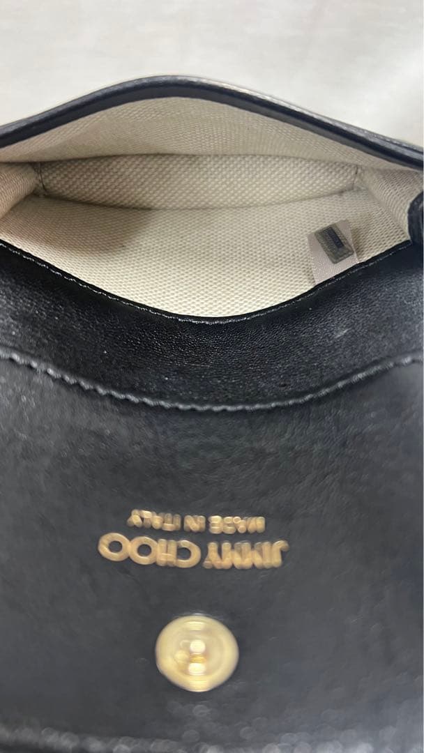 JIMMY CHOO ジミーチュウ 名刺入れ ブラック