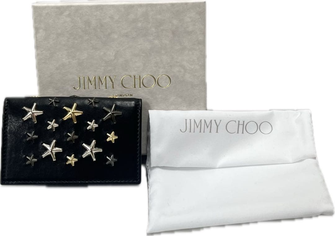 JIMMY CHOO ジミーチュウ 名刺入れ ブラック