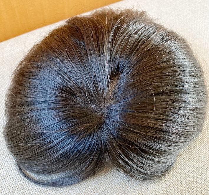 ビーグル　レディースアデランス　トップピース　人工皮膚付　ブラック