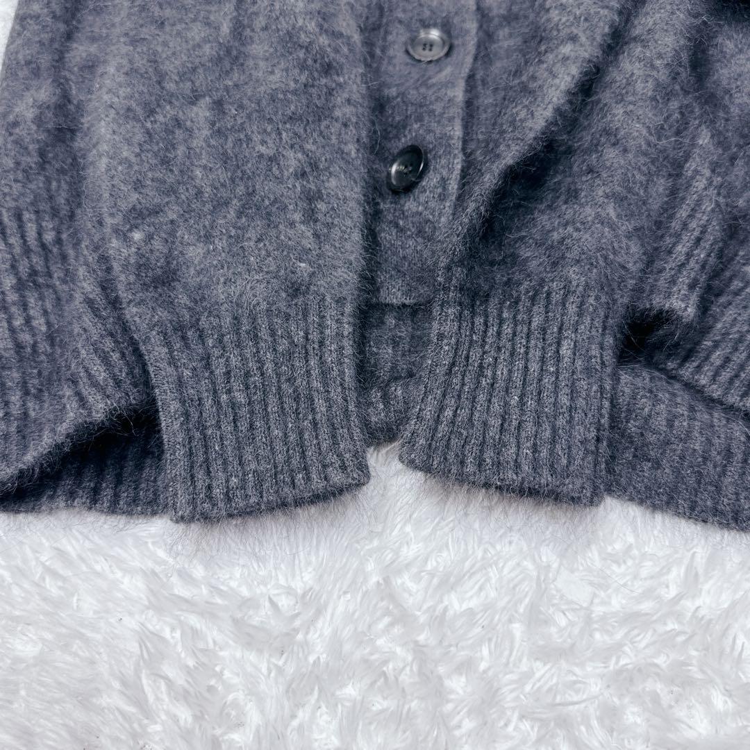 新品タグ付き✨ スピック&スパン ラクーンファーニット ロングカーディガン