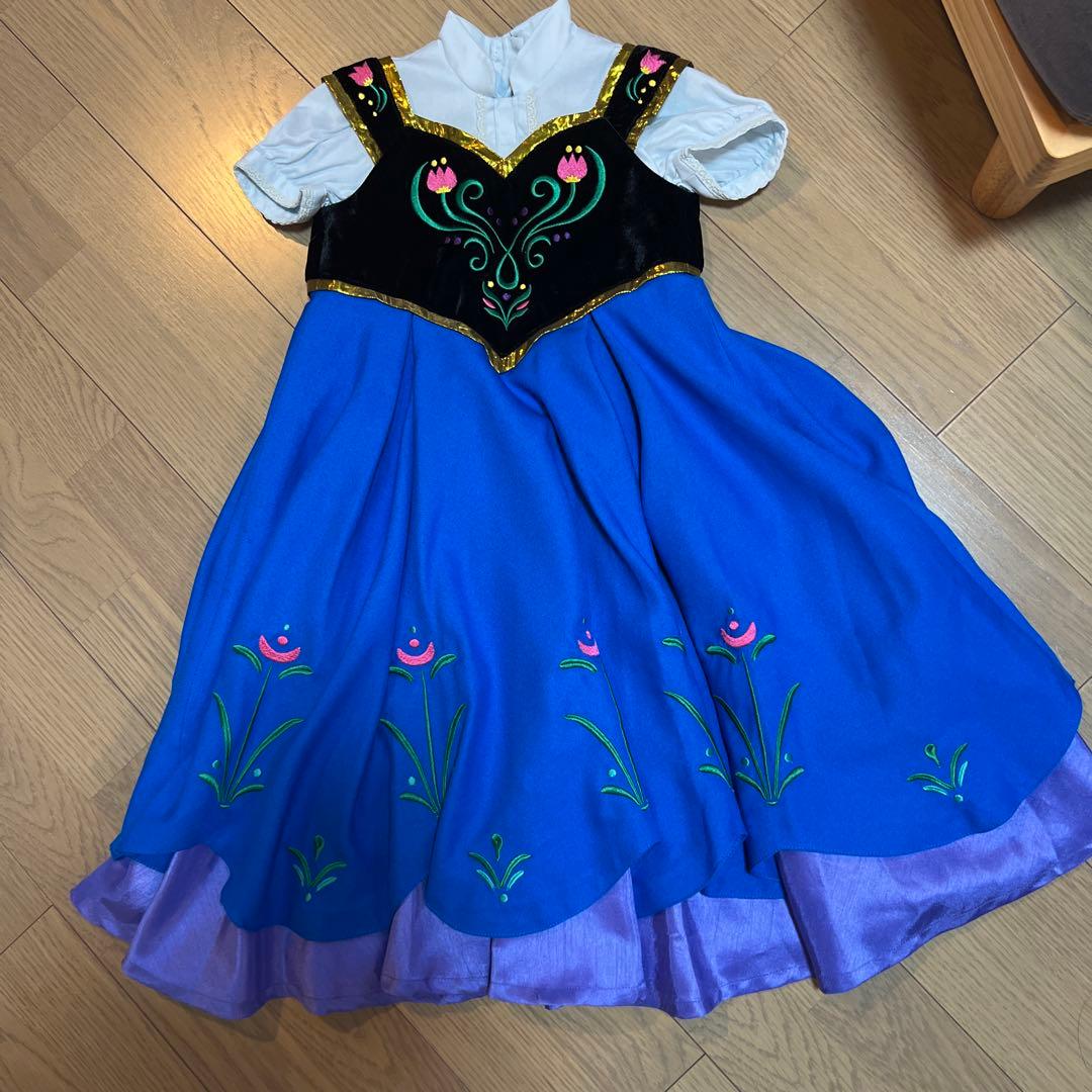 アナと雪の女王風ドレス 100cm