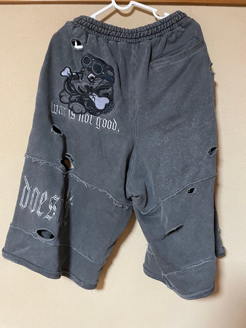 ガルフィー 病みに染まりしショートパンツ スミクロ L