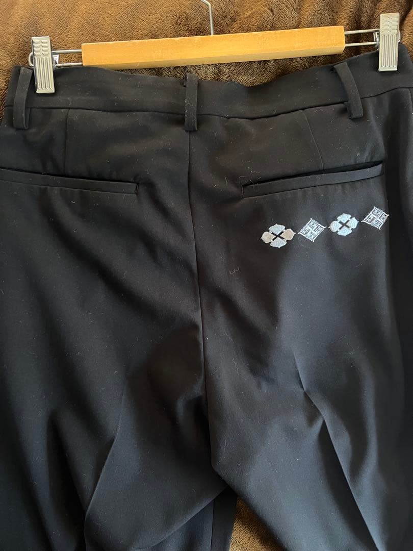 BUDSPOOL × GAKKIN 花罰家紋　TROUSERS