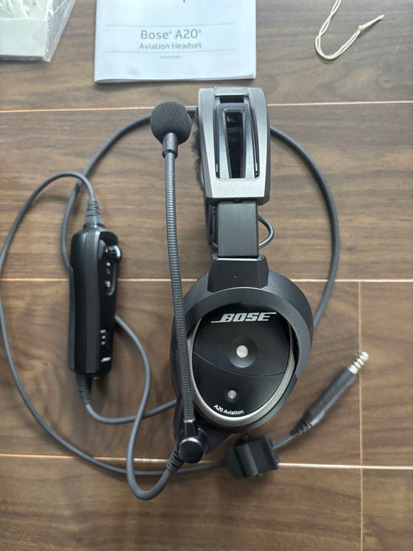 BOSE A20 おまけ付きAviation Headset ヘッドセット 航空