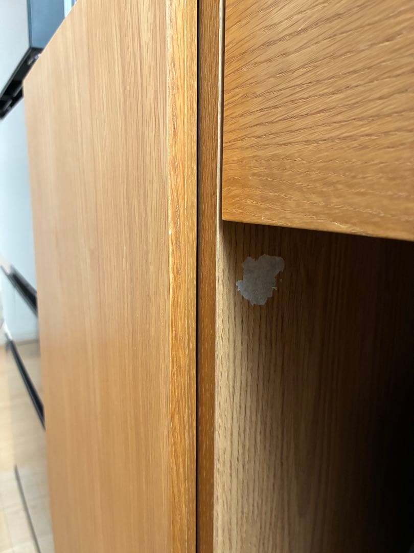 unico SOLK キッチンカウンター 食器棚　W1200