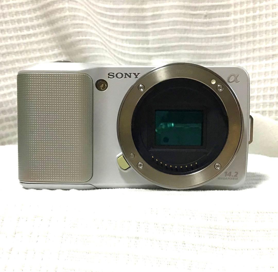 【早いもの勝ち】 SONY α NEX-3 ホワイト ミラーレス一眼