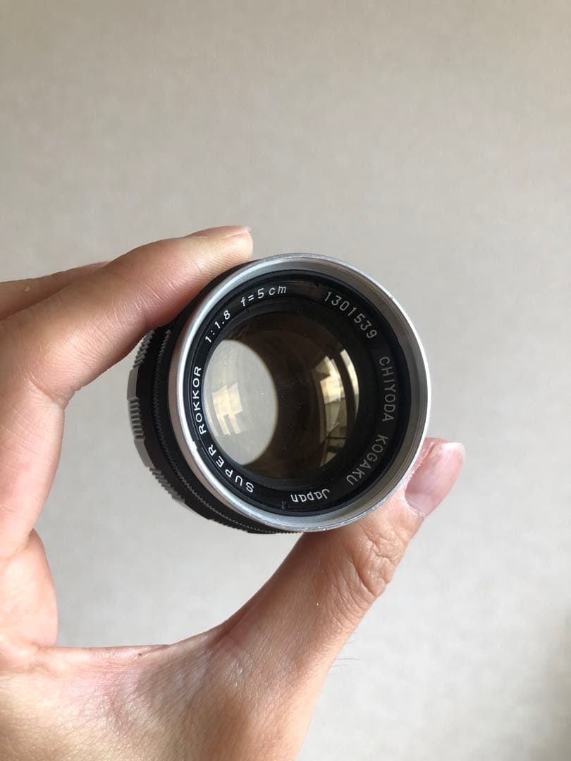 千代田光学 Super Rokkor 5cm f/1.8 (Lマウントレンズ)