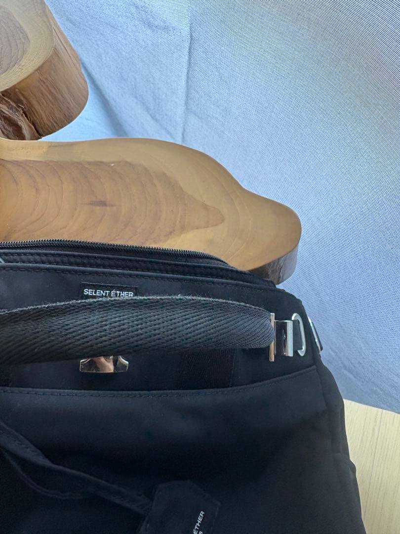SELENT ETHER ナイロンブラックバッグ PASSION36 BLACK