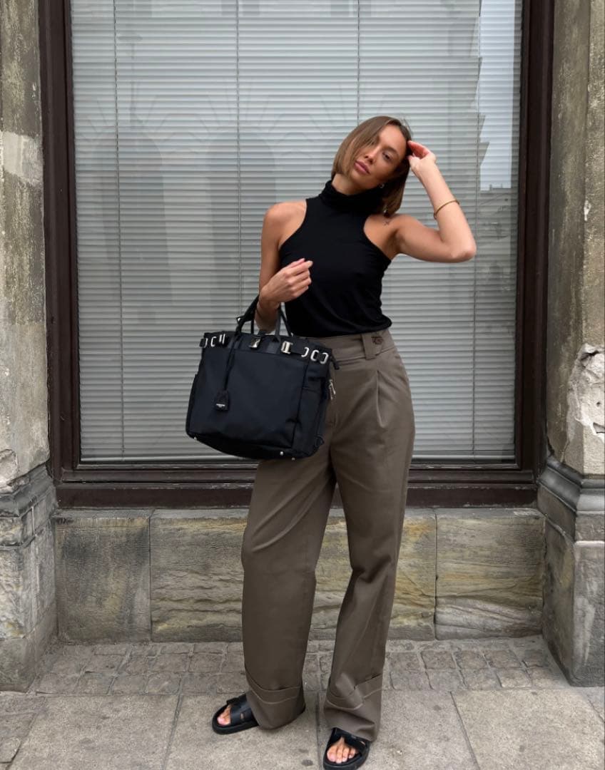 SELENT ETHER ナイロンブラックバッグ PASSION36 BLACK