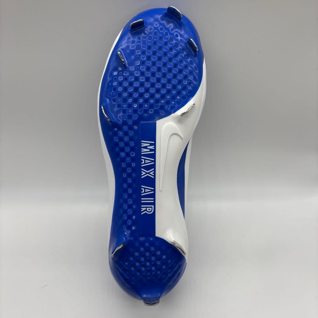 NIKE 野球　スパイク　金具 ブルー 青 27.5㎝ ローカット