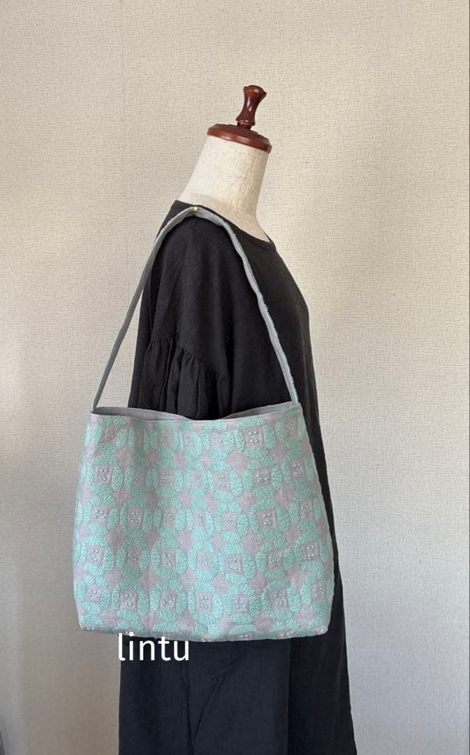 ハンドメイド＊dearワンハンドルバッグ　minaperhonen