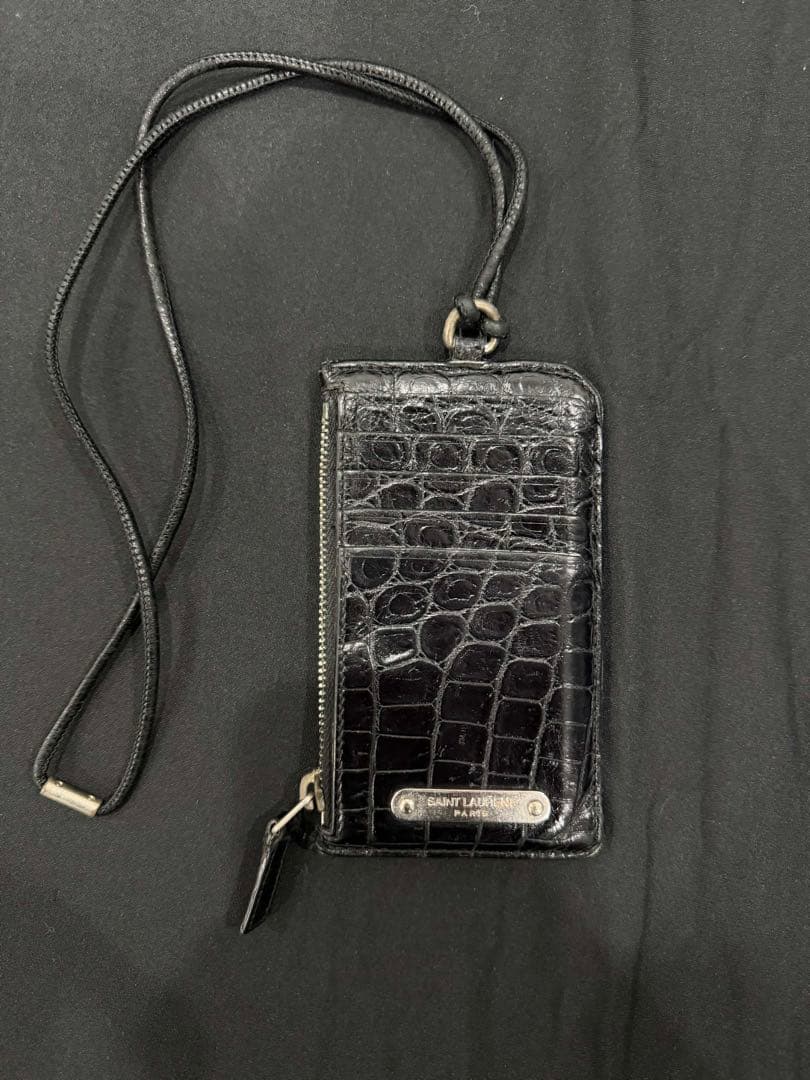 SAINT LAURENT ブラックフラグメントケース