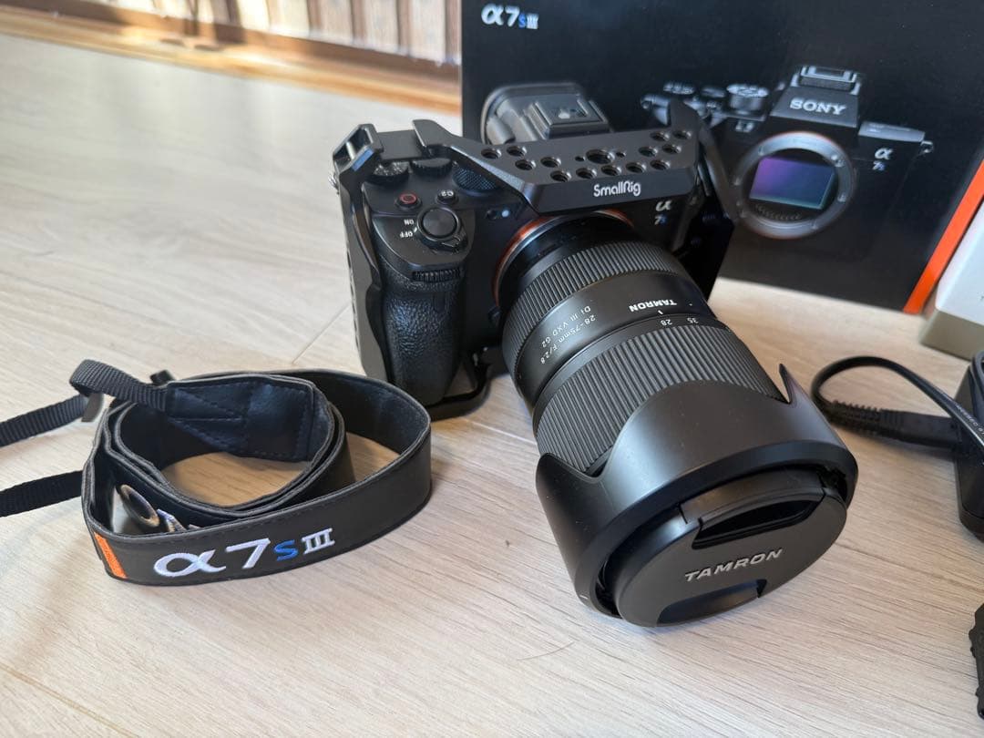 極美品 SONY A7SIII Tamron 28-75mm G2 バッテリー2