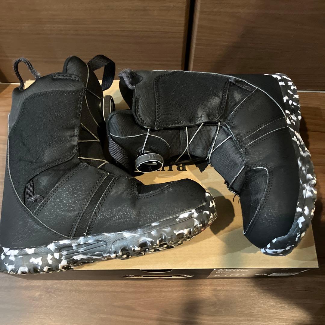 BURTON GROM BOA 3K ブラック　21cm