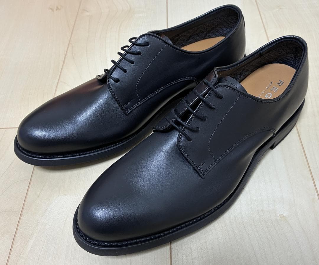 新品 リーガル 04VR プレーントゥ シューズ GORE-TEX 25cm