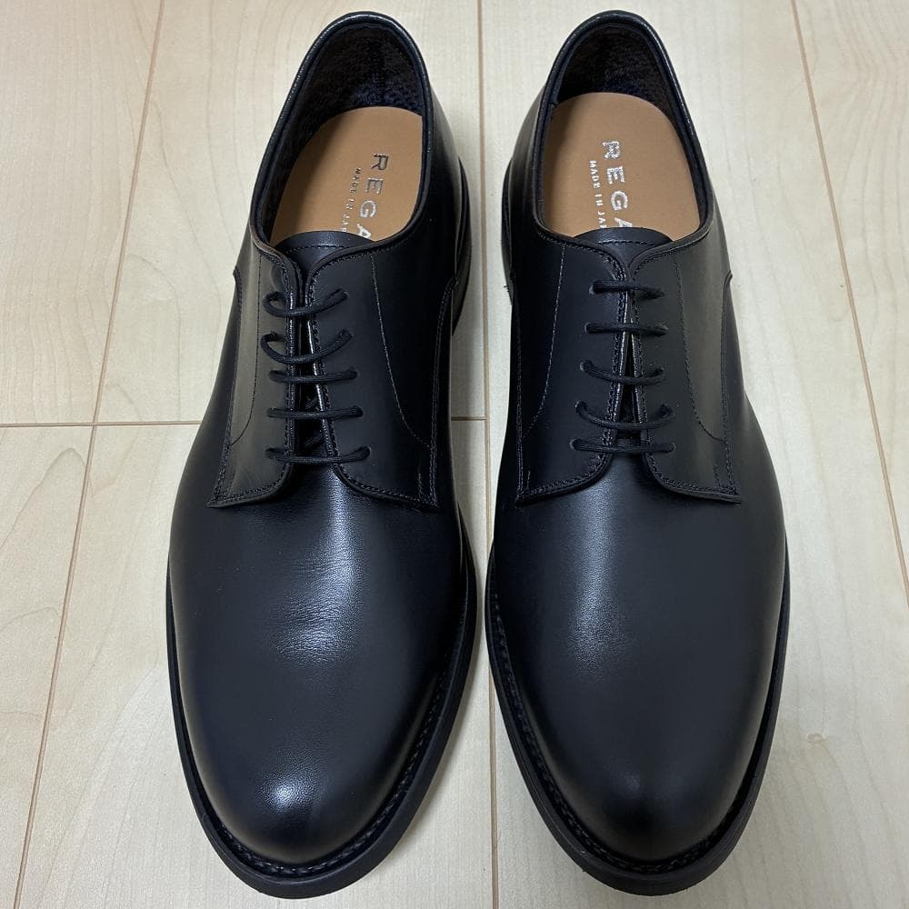 新品 リーガル 04VR プレーントゥ シューズ GORE-TEX 25cm