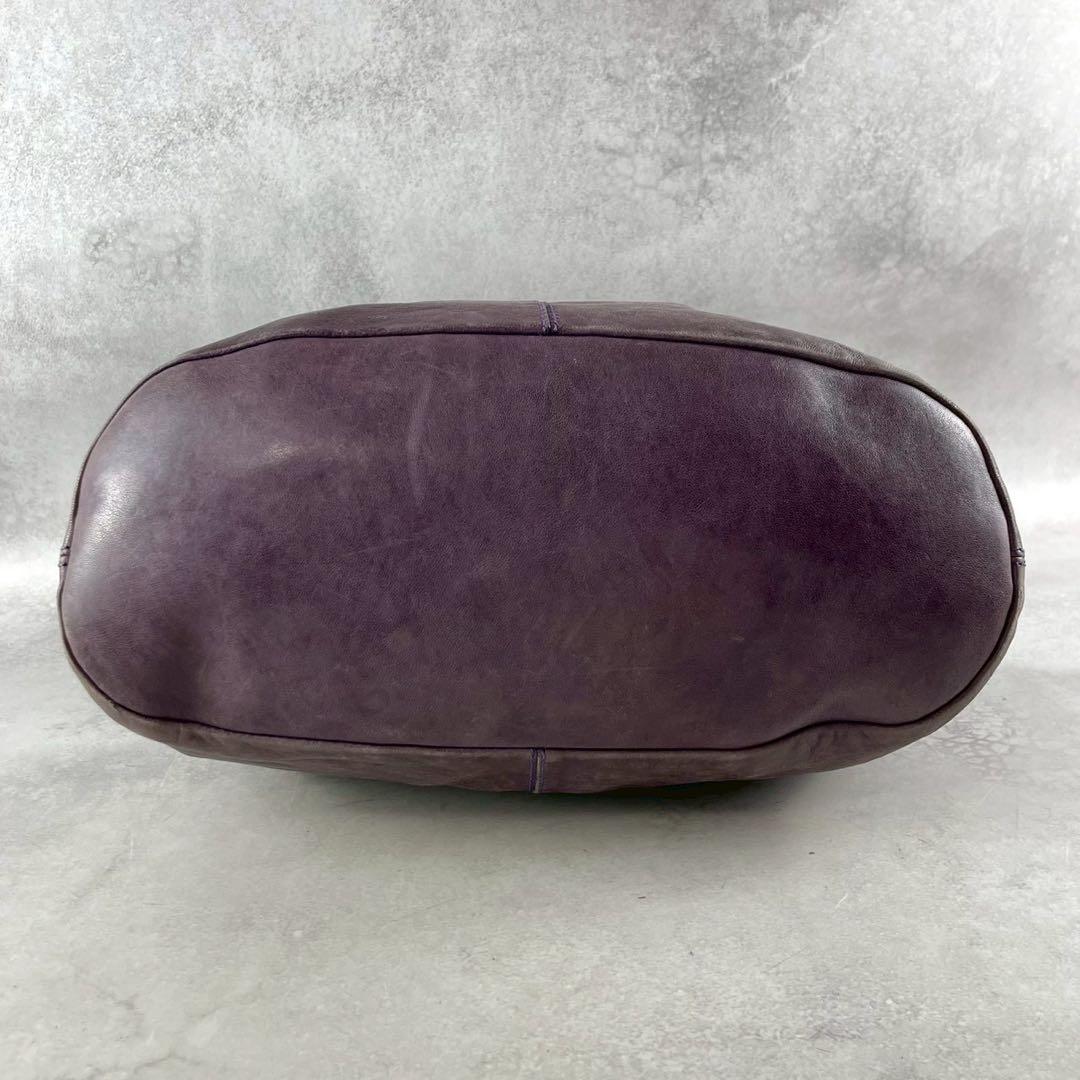 GIVENCHY ナイチンゲール 2way ジバンシー ボストンバッグ 濃紫